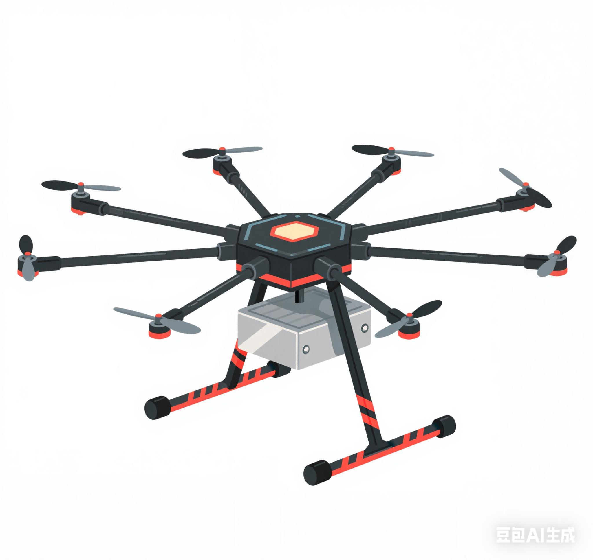 Drone Power Distribution Board - LX1100 All Carbon Fiber 1100mm Octacopter