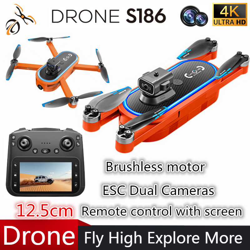 2025 S186 Drone Professional 4 – обзор и цена Drone Gimbal