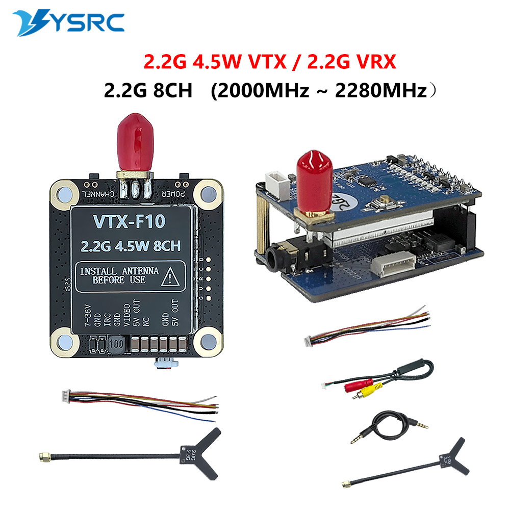 2.0-2.2G 4.5W VTX 8CH FPV Vide – обзор и цена Drone Transmitter