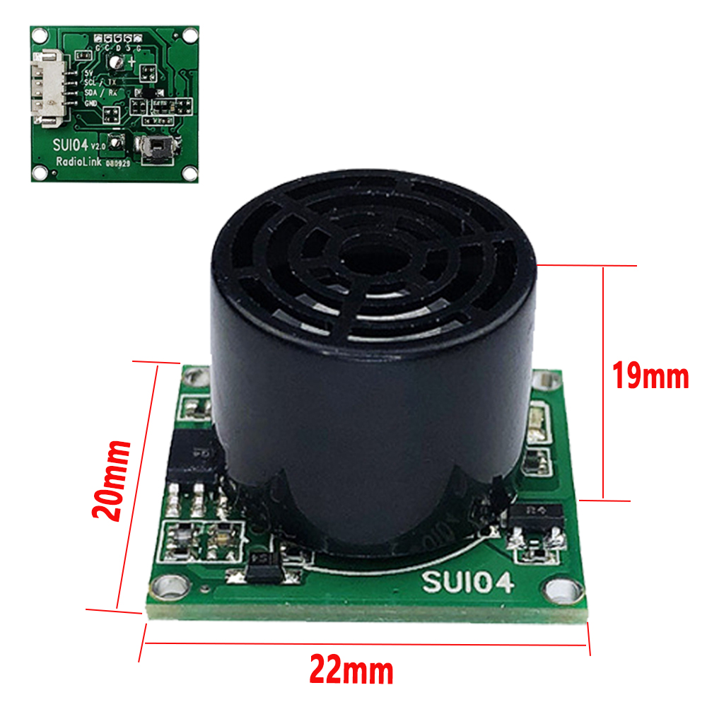 SUI04 Ultrasonic Sensor Sonar  – обзор и цена Drone Frame