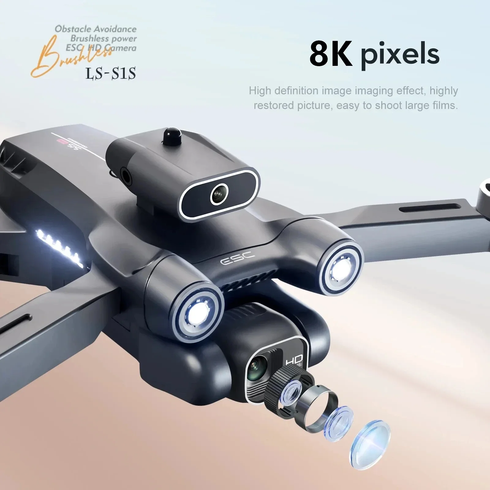 New S1S 5G GPS Drone Camera 8K – обзор и цена Drone Gps Module