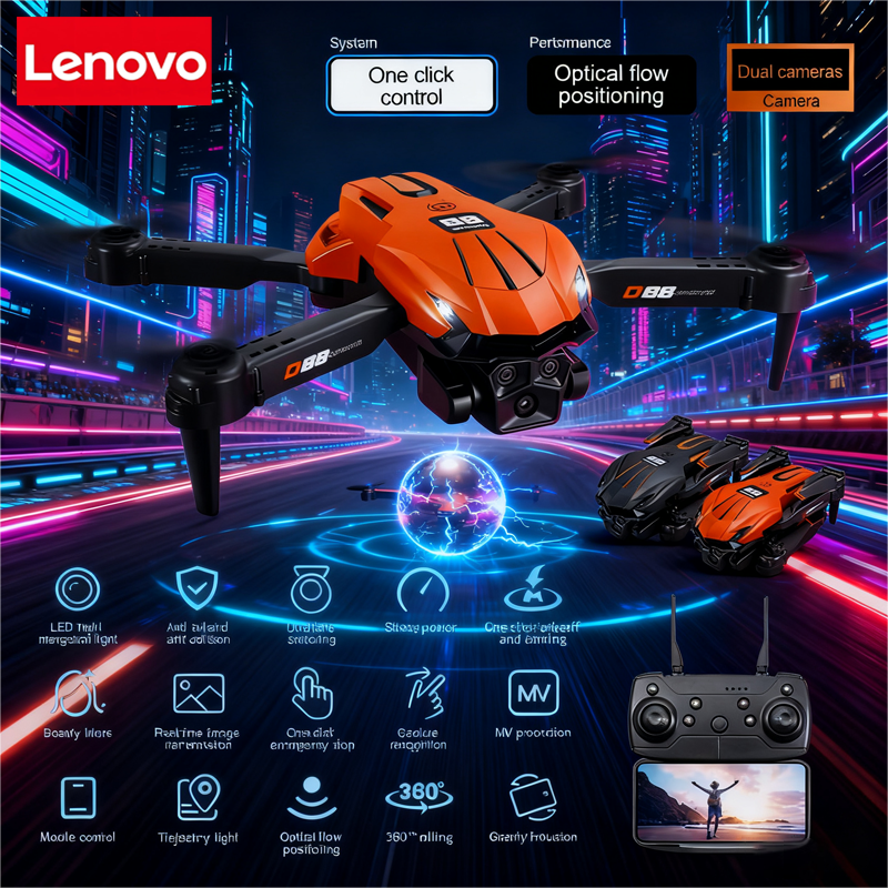 Lenovo D88 Drone 8K Aerial HD  – обзор и цена Drone Gps Mount
