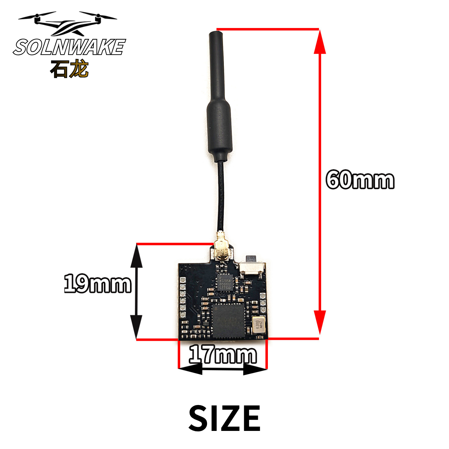 SLONWAKE Nano 5.8G 48CH 200mW  – обзор и цена Drone Frame