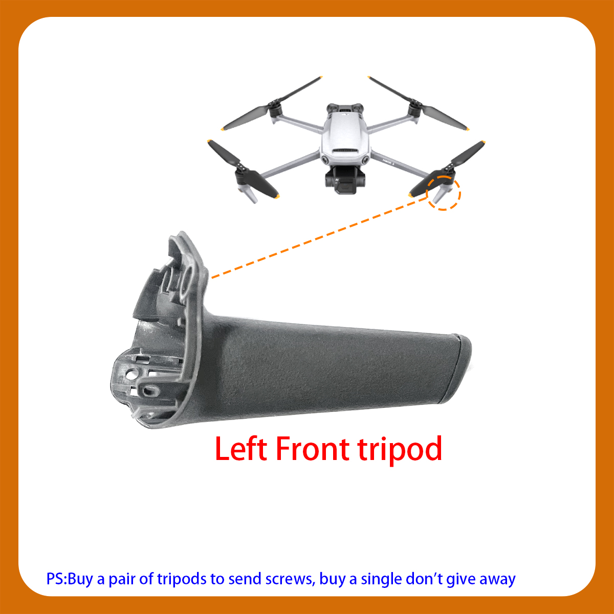 The Front Rear Arms, Legs, Tri – обзор и цена Drone Arm