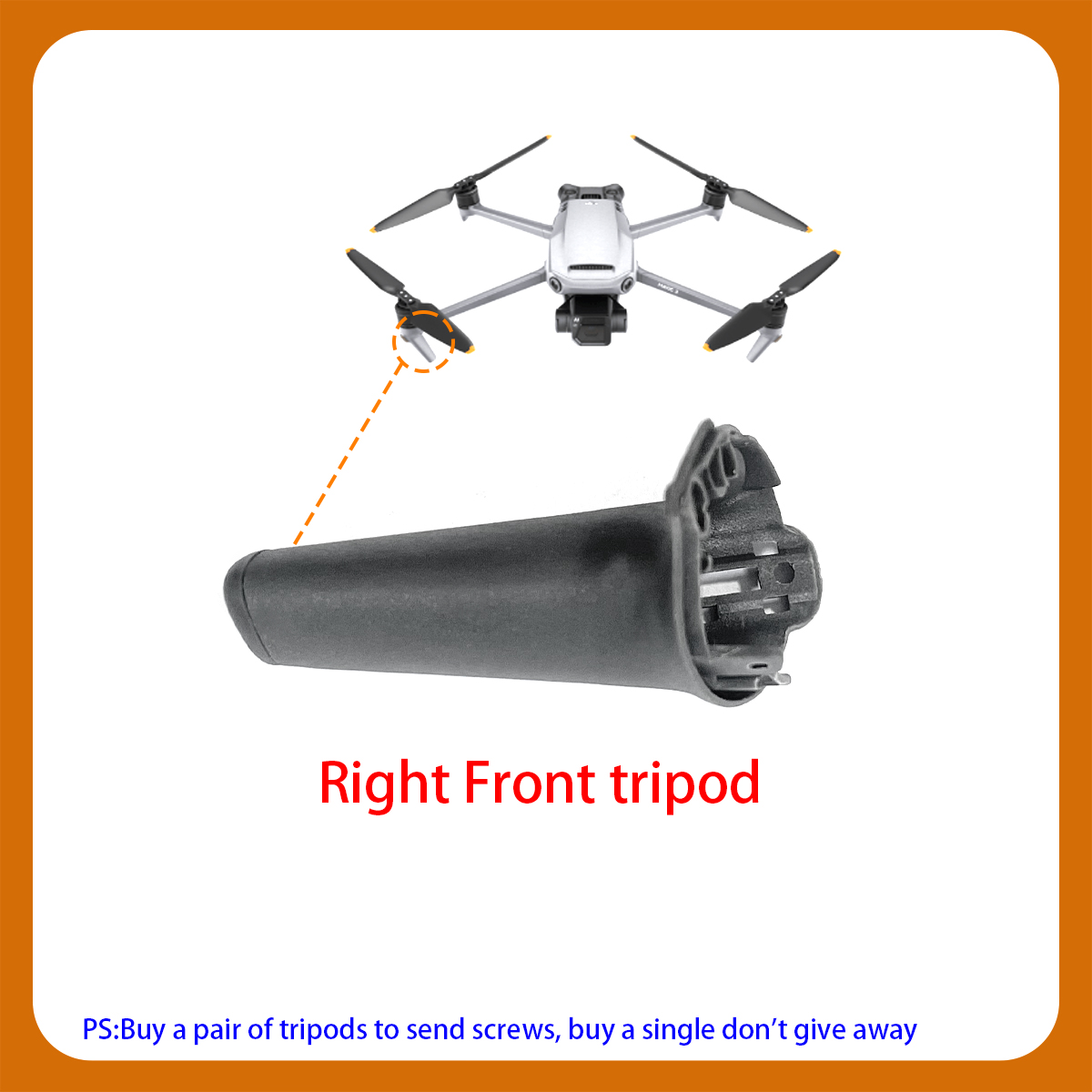 The Front Rear Arms, Legs, Tri – обзор и цена Drone Arm
