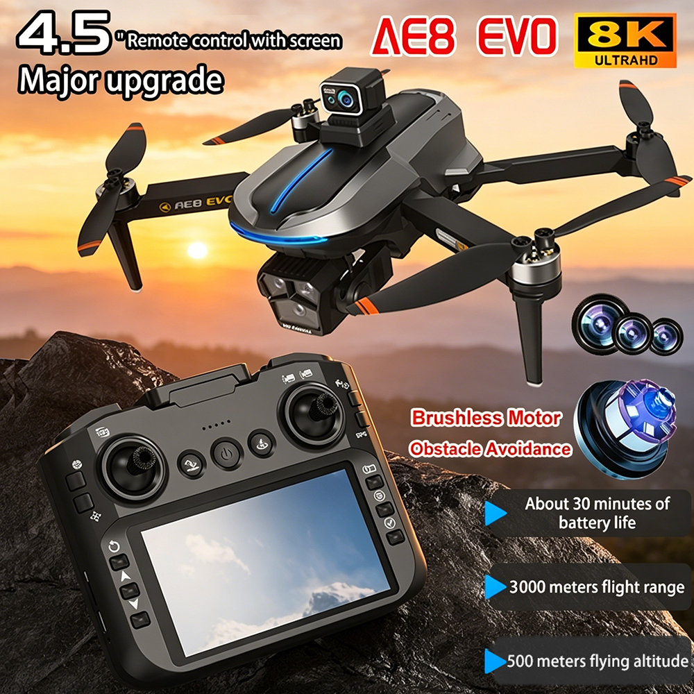 AE8 EVO Drone 4K Professional  – обзор и цена Drone Gps Module