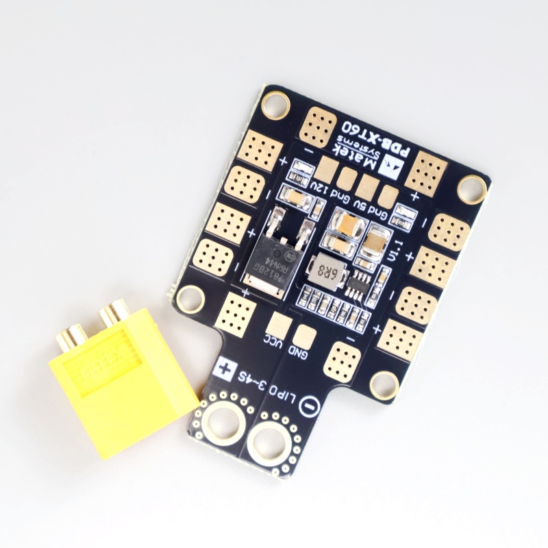 Matek Systems PDB XT60 W/ BEC  – обзор и цена Drone Power Distribution Board