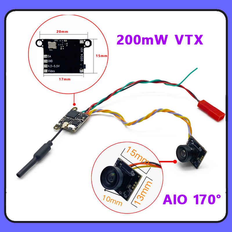 SLONWAKE 5.8G 1200TVL FPV Came – обзор и цена Drone Frame
