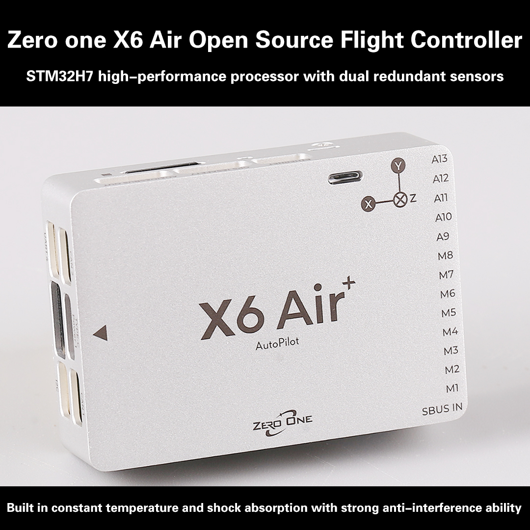 Zero One's new X6 Air+Open-Sou – обзор и цена Drone Flight Controller