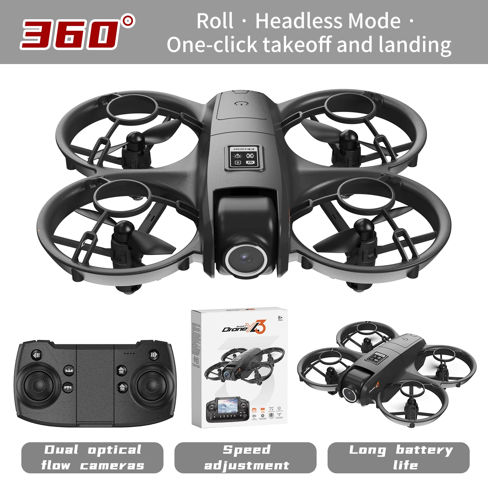 New YL3 RC Drone 8K 1080P Wide – обзор и цена Drone Gps Module