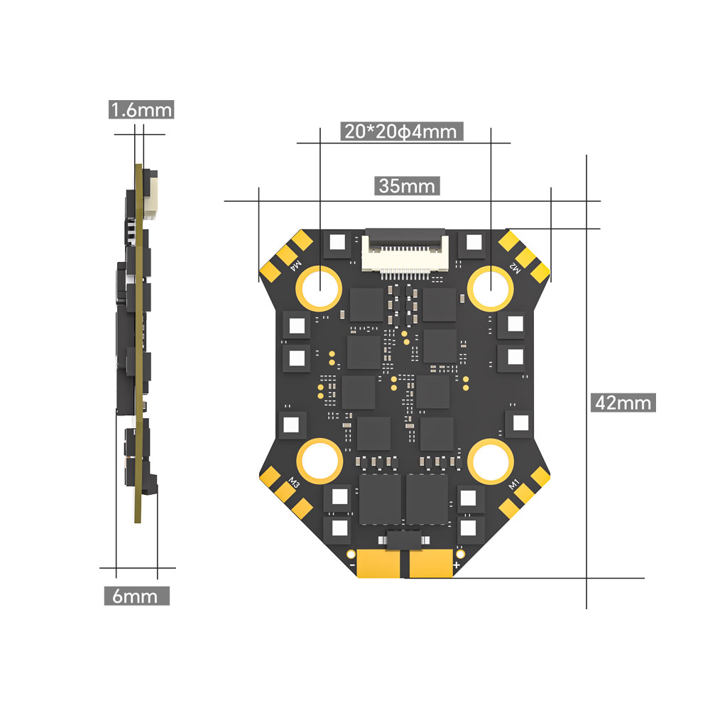 iFlight Borg F7 Mini Stack Fli – обзор и цена Drone Flight Controller