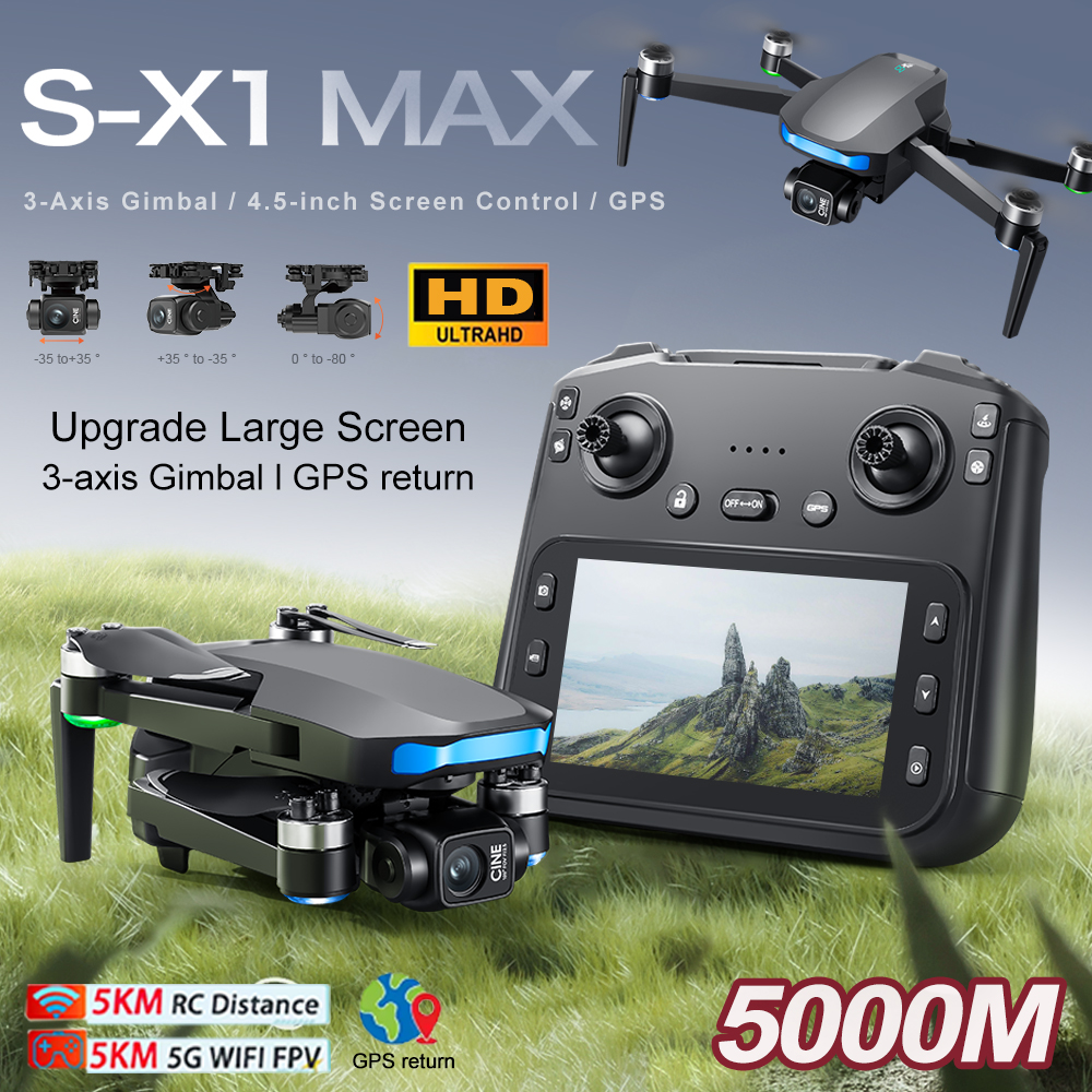 New S-X1 MAX Drone GPS 8K Prof – обзор и цена Drone Gps Module